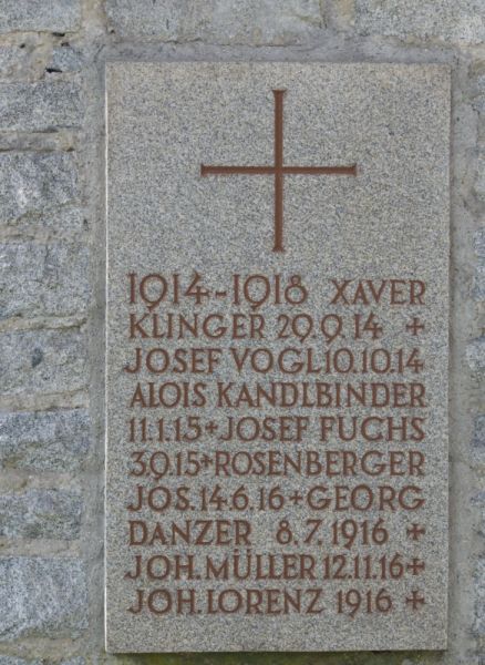 Kriegerdenkmal in Passau Ries