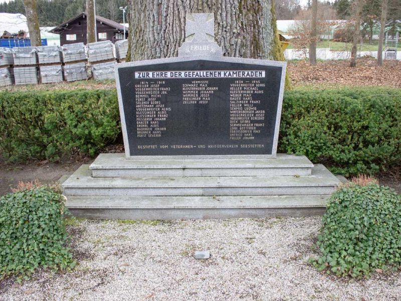 Kriegerdenkmal in Seestetten, Vilshofen